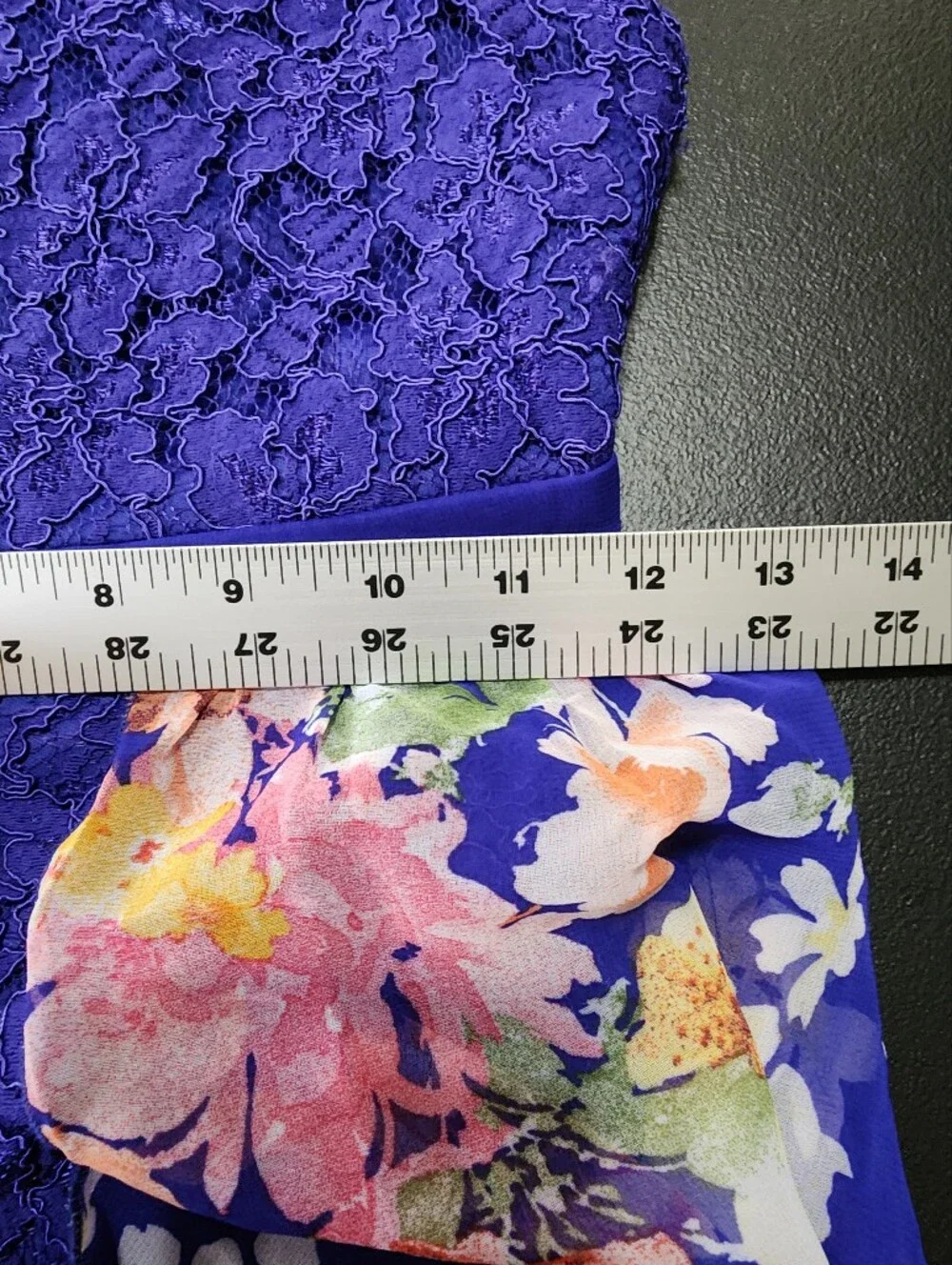 Floral Lace Hi Low Romper Dress | Romper Dress | Rare Editions | 10 Girls